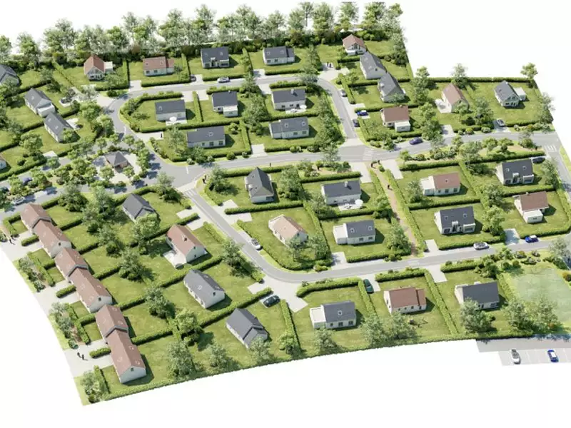 Terrain à bâtir, 600 m² - Milly-sur-Thérain (60112)