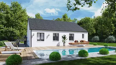 Maison neuve, 75 m²
