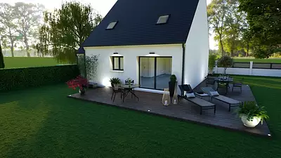 Maison neuve, 90 m²
