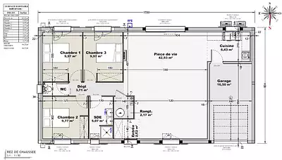 Maison neuve, 90 m²