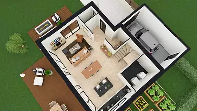 Maison neuve, 90 m²