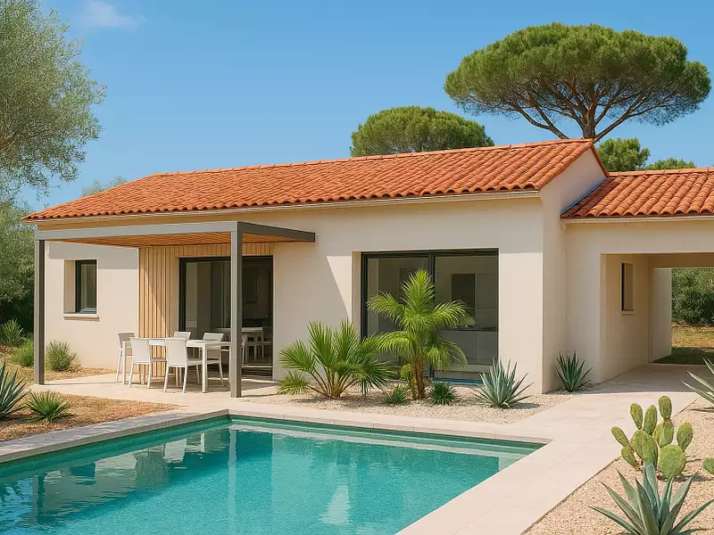 Maison neuve - Villelongue-de-la-Salanque (66410)