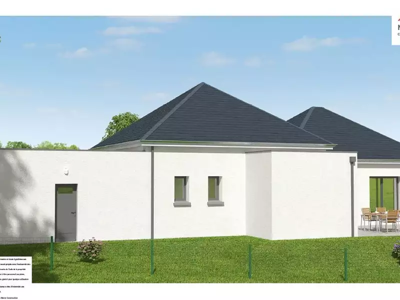 Maison neuve, 111 m² - Laigné-en-Belin (72220)