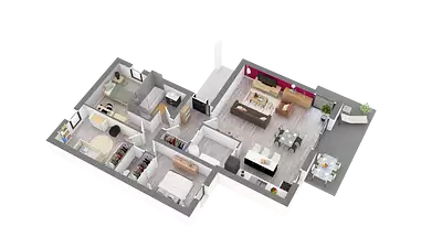 Maison neuve, 94,65 m²