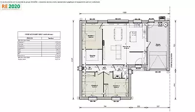 Maison neuve, 82 m²