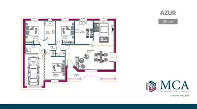 Maison neuve, 100 m²