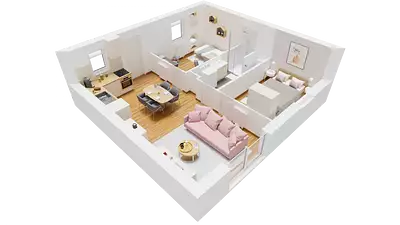 Maison neuve, 49 m²