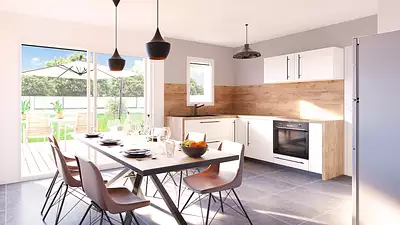 Maison neuve, 83 m²