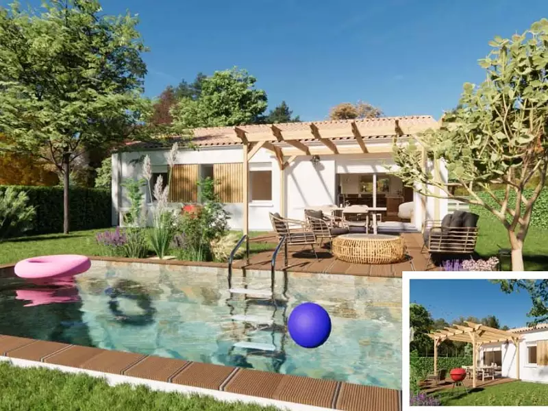 Maison neuve, 79 m² - Commequiers (85220)