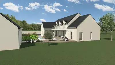 Maison neuve, 200 m²