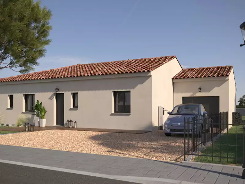 Maison neuve, 80 m² - Calvisson (30420)