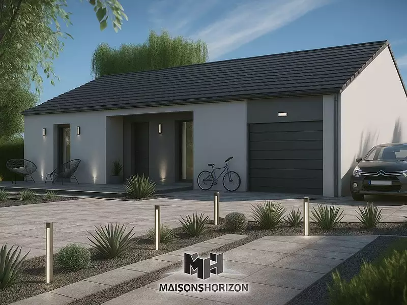 Maison neuve, 90 m² - Luppy (57580)