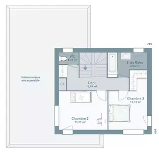 Maison neuve, 95 m²