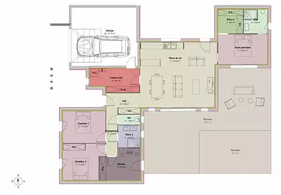 Maison neuve, 118 m²