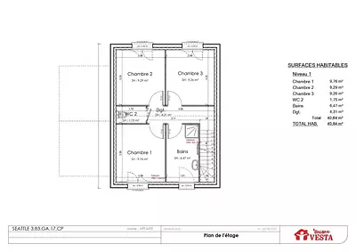 Maison neuve, 81 m²