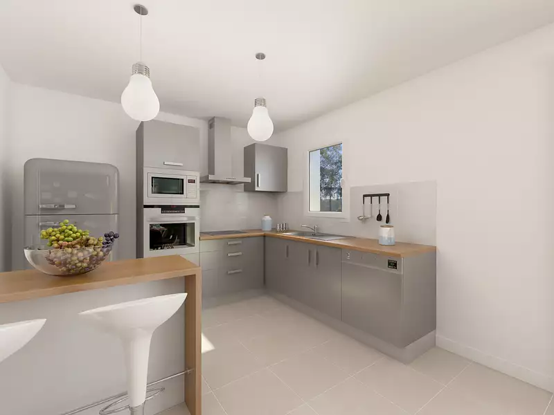 Maison neuve, 80 m² - Le Teich (33470)