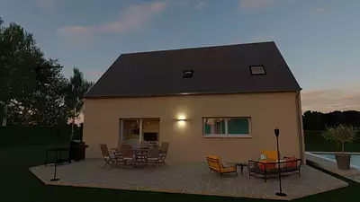 Maison neuve, 126 m²