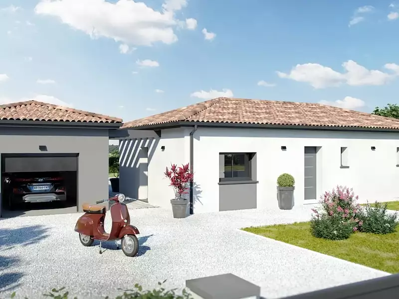 Maison neuve, 115 m² - Manthes (26210)