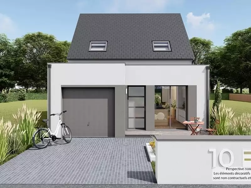 Maison neuve, 77 m² - Bénodet (29950)