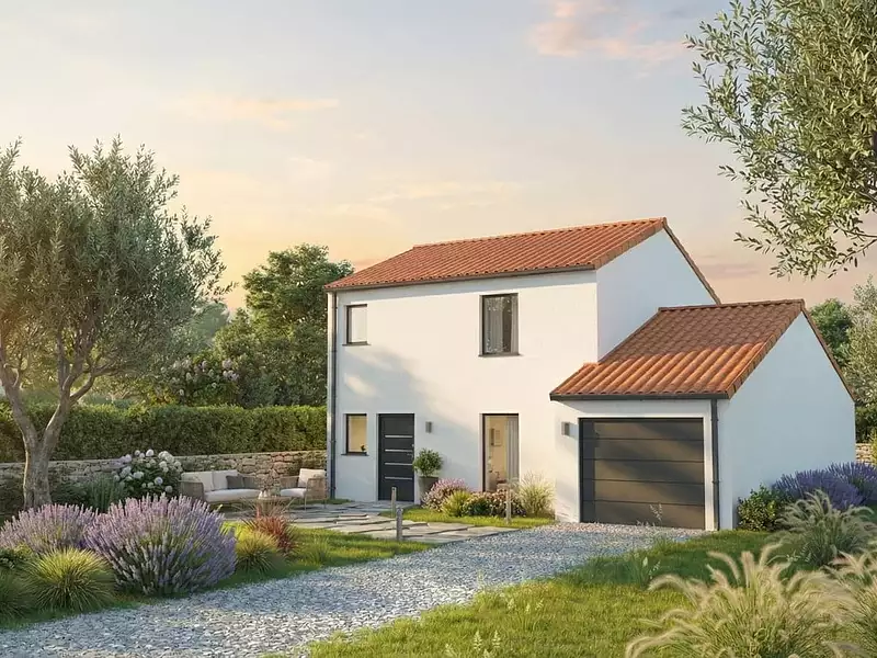 Maison neuve, 90 m² - Les Herbiers (85500)