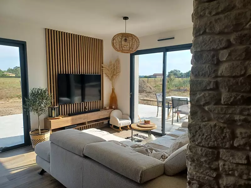 Maison neuve, 90 m² - Villeneuve (01480)