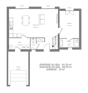 Maison neuve, 90 m²