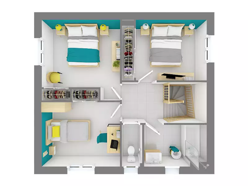 Maison neuve, 90 m² - Sainte-Marie-de-Cuines (73130)