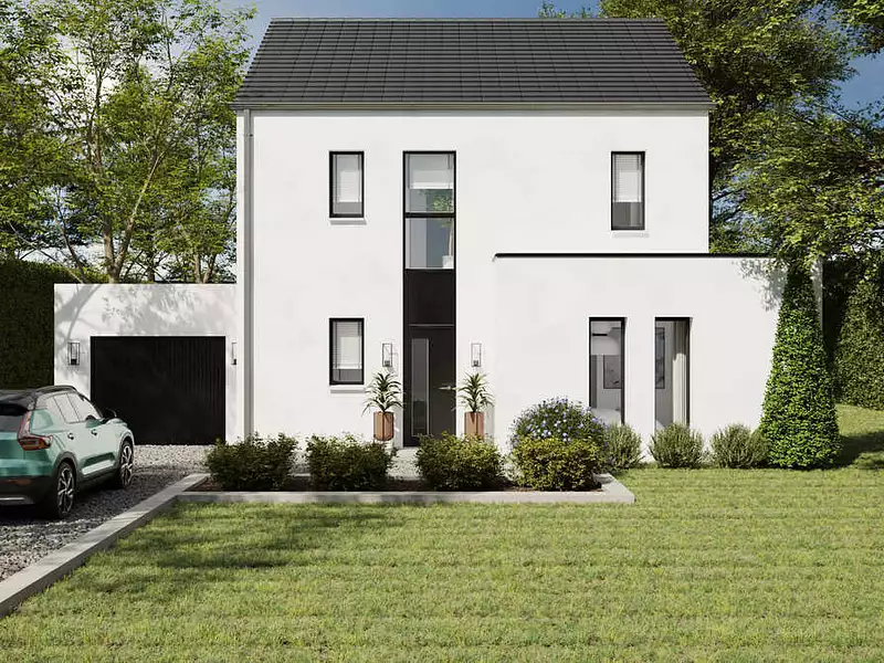 Maison neuve, 110 m² - Vallères (37190)