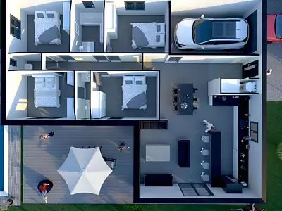 Maison neuve, 100 m²