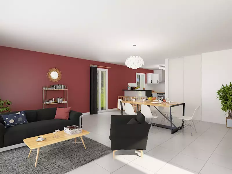 Maison neuve, 95 m² - Lent (01240)