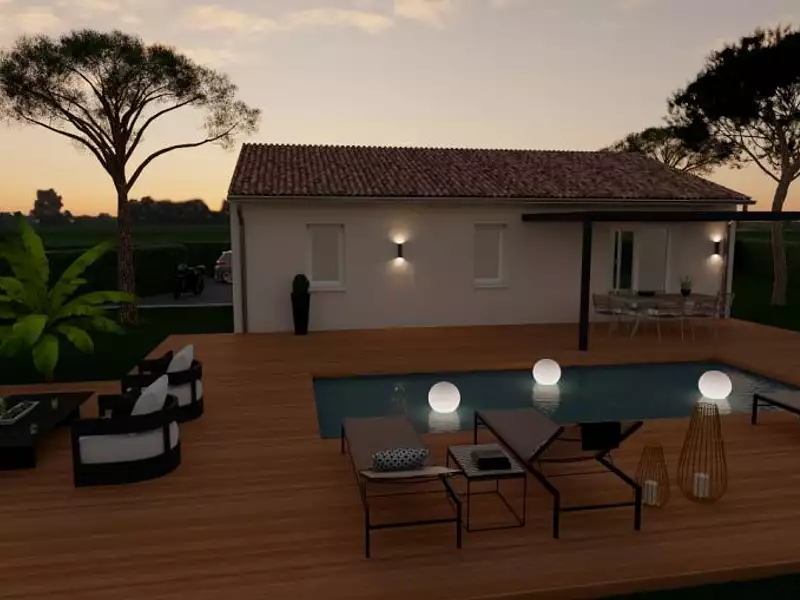 Maison neuve - Le Barp (33114)