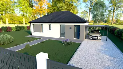 Maison neuve, 67,51 m²