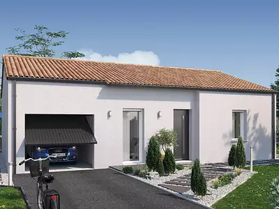 Maison neuve, 62 m²