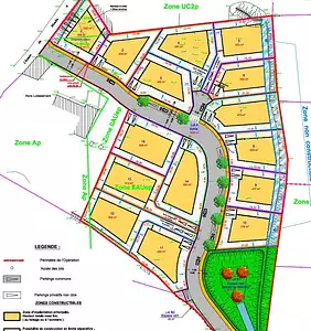 Terrain à bâtir, 500 m²