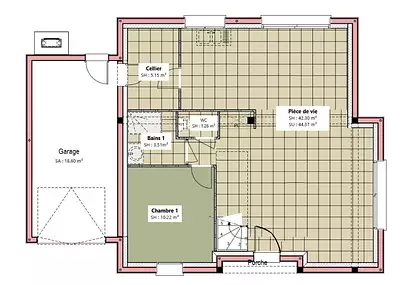 Maison neuve, 120 m²