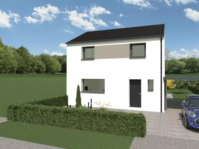 Maison neuve, 90 m² - Saint-Omer (62500)