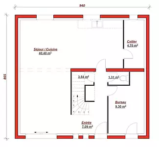 Maison neuve, 130 m²