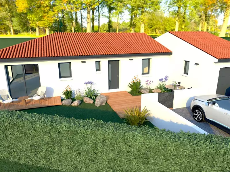 Maison neuve, 85 m² - Corneilla-del-Vercol (66200)