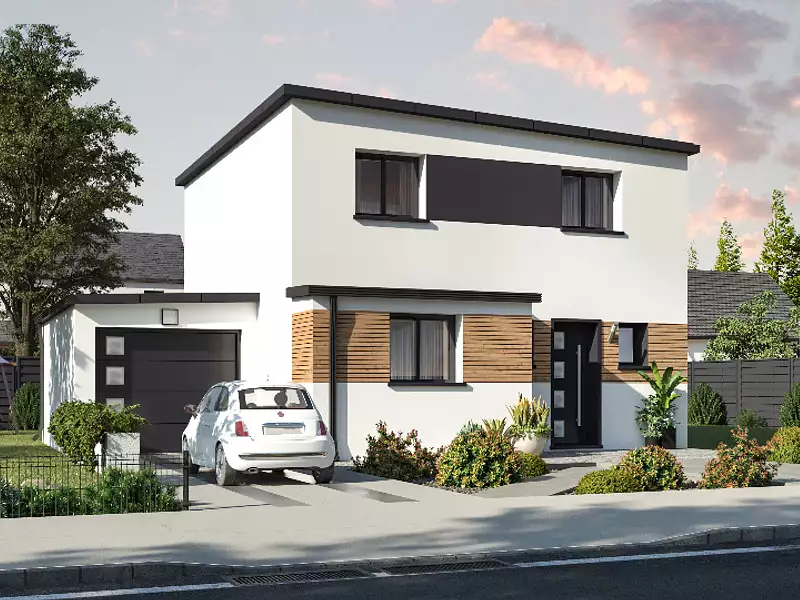 Maison neuve, 100 m² - Plonéour-Lanvern (29720)