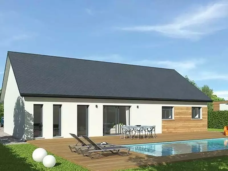 Maison neuve, 102 m² - Saint-Paër (76480)