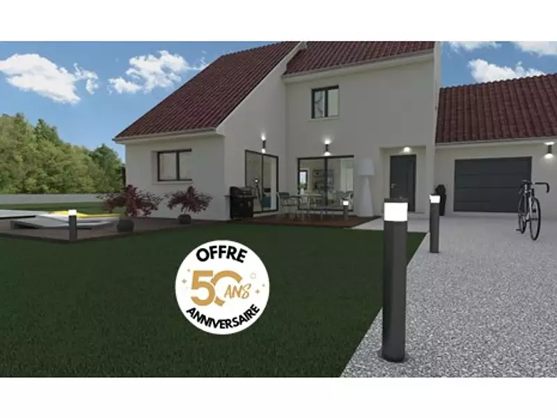 Maison neuve, 105 m² - Crissey (71530)