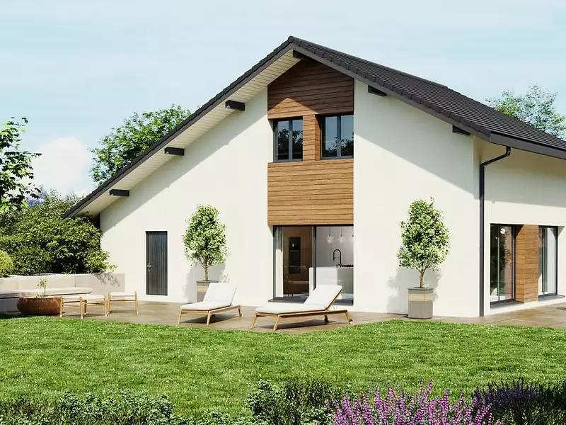 Maison neuve, 89 m² - Bonneville (74130)