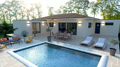 Maison neuve, 110 m²