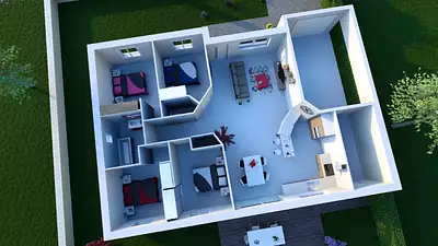 Maison neuve, 100 m²