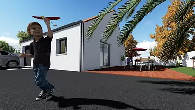 Maison neuve, 65 m²