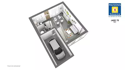 Maison neuve, 67 m²