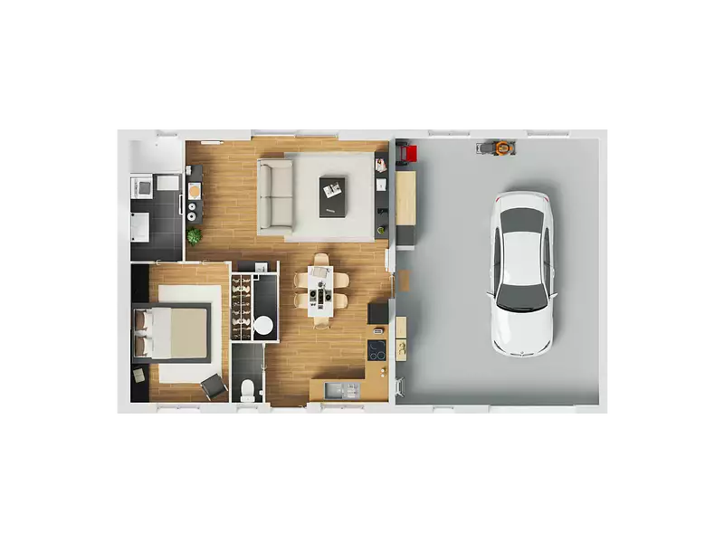 Maison neuve, 90 m² - Hommes (37340)