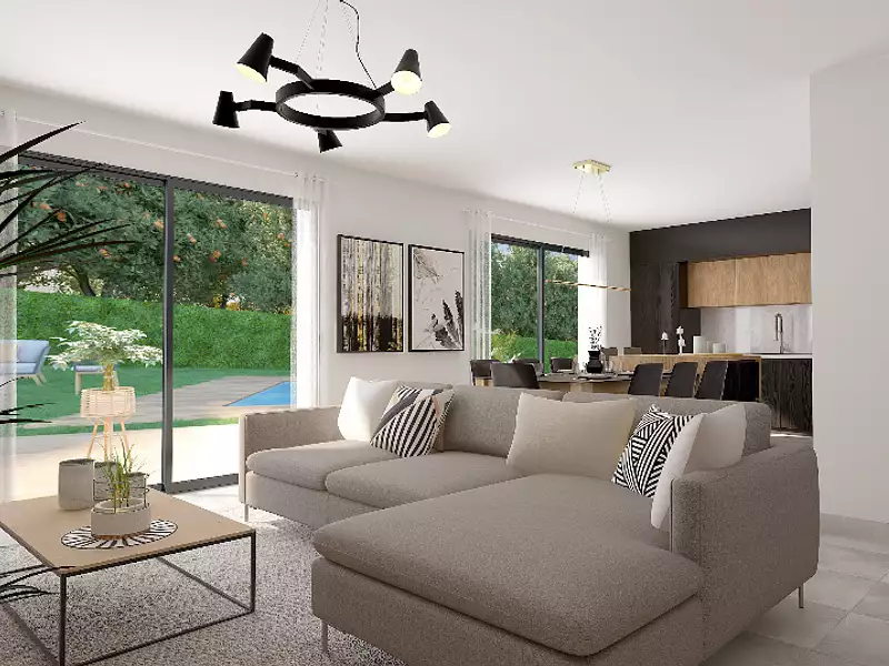 Maison neuve, 101 m² - Jarzé Villages (49140)