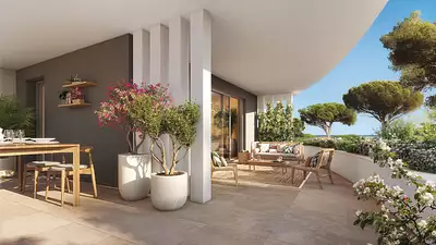 Les Voiles d'Or à 400m de la plage