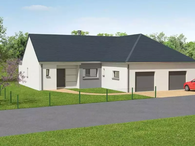 Maison neuve, 135 m² - La Bazoge (72650)